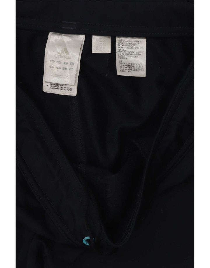 Adidas Damen Trainingshose UK 12 Medium Marineblau Polyester