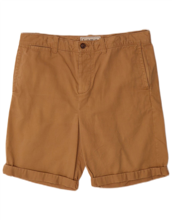 Jack Wills Herren-Chinoshorts, W32, mittelbeige Baumwolle