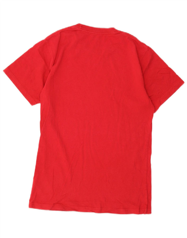 Vans Herren-T-Shirt mit Grafik, Größe S, Rot, Baumwolle