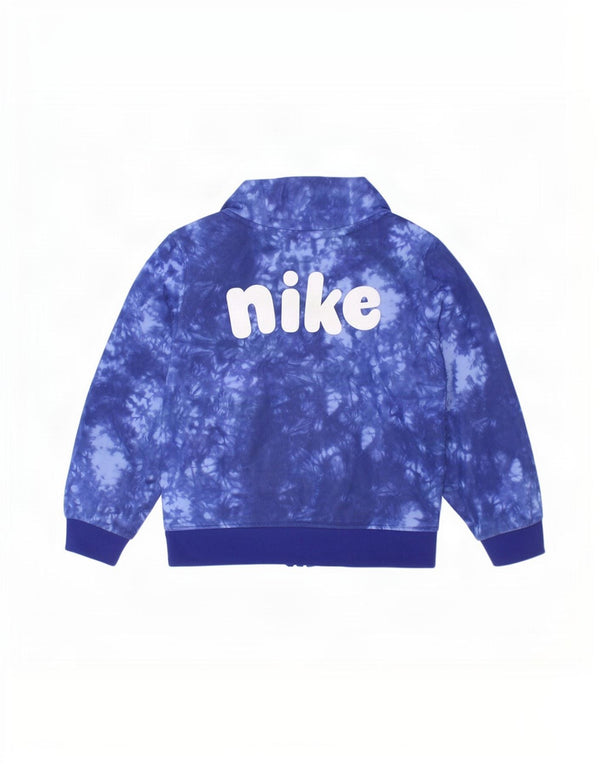 Nike Baby-Jungen-Trainingsanzugoberteil mit Grafik, 18–24 Monate, blaues Batikmuster