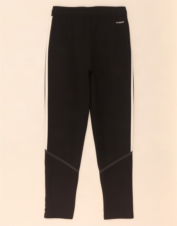 Adidas Jungen Aeroready Trainingshose 11–12 Jahre, schwarzes Polyester