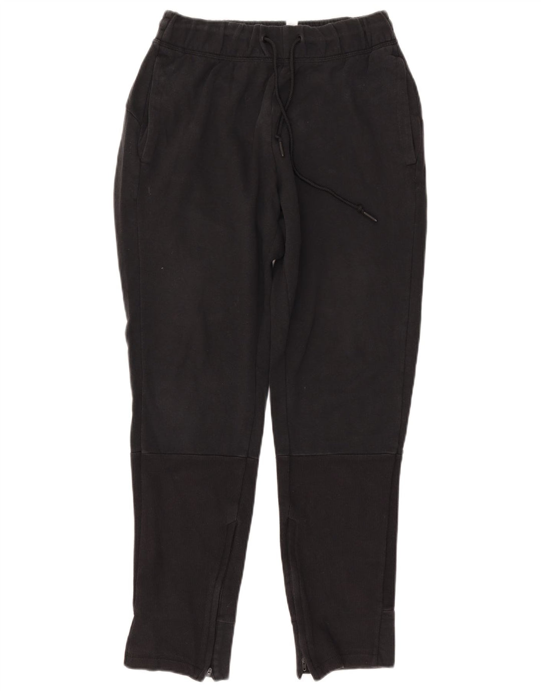 ADIDAS Herren-Trainingshose, mittelschwarz, Baumwolle