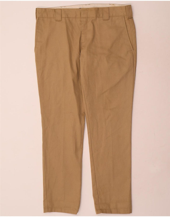Dickies Herren Slim Fit Chinohose W36 L32 Beige Polyester