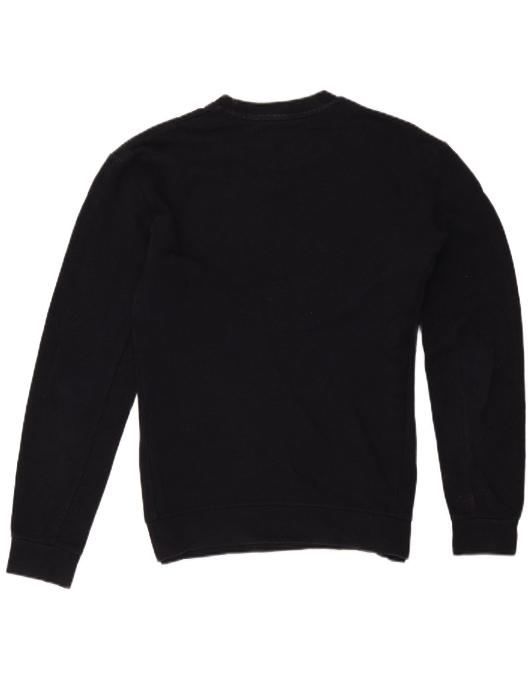 Zara Herren-Sweatshirt, Pullover, groß, marineblau, Baumwolle
