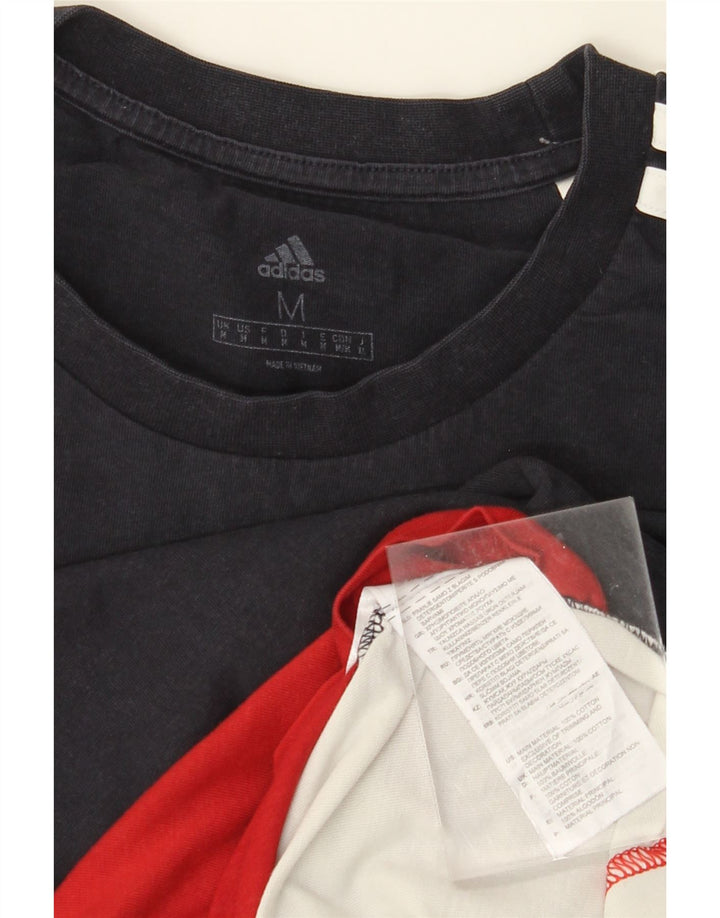 ADIDAS Herren T-Shirt Top Medium Mehrfarbig Colourblock Baumwolle