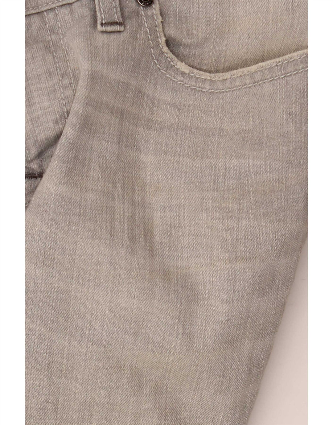 Hugo Boss Damen Slim Jeans W28 L32 Graue Baumwolle
