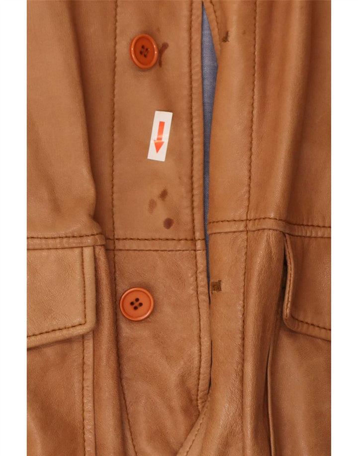 Conbipel Herren Leder Bomberjacke IT 56 2XL Braun