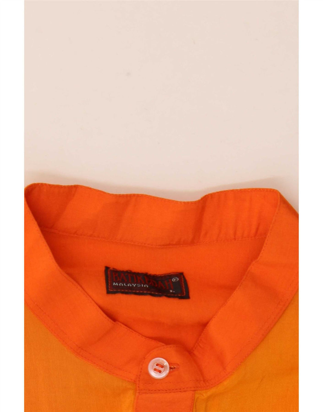 Vintage Herren Grafik Kurzarm Pullover Shirt Groß Orange