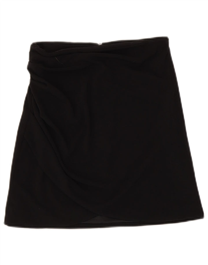 Zara Damen Minirock XS W24 Schwarz