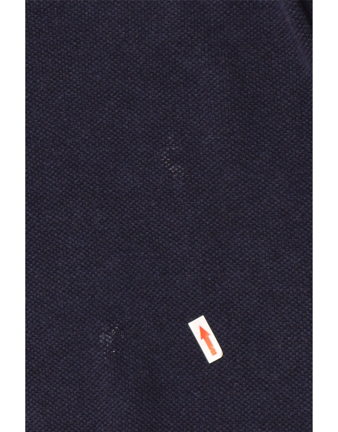 John Lewis Herren-Pullover mit Reißverschluss am Hals, große marineblaue Baumwolle