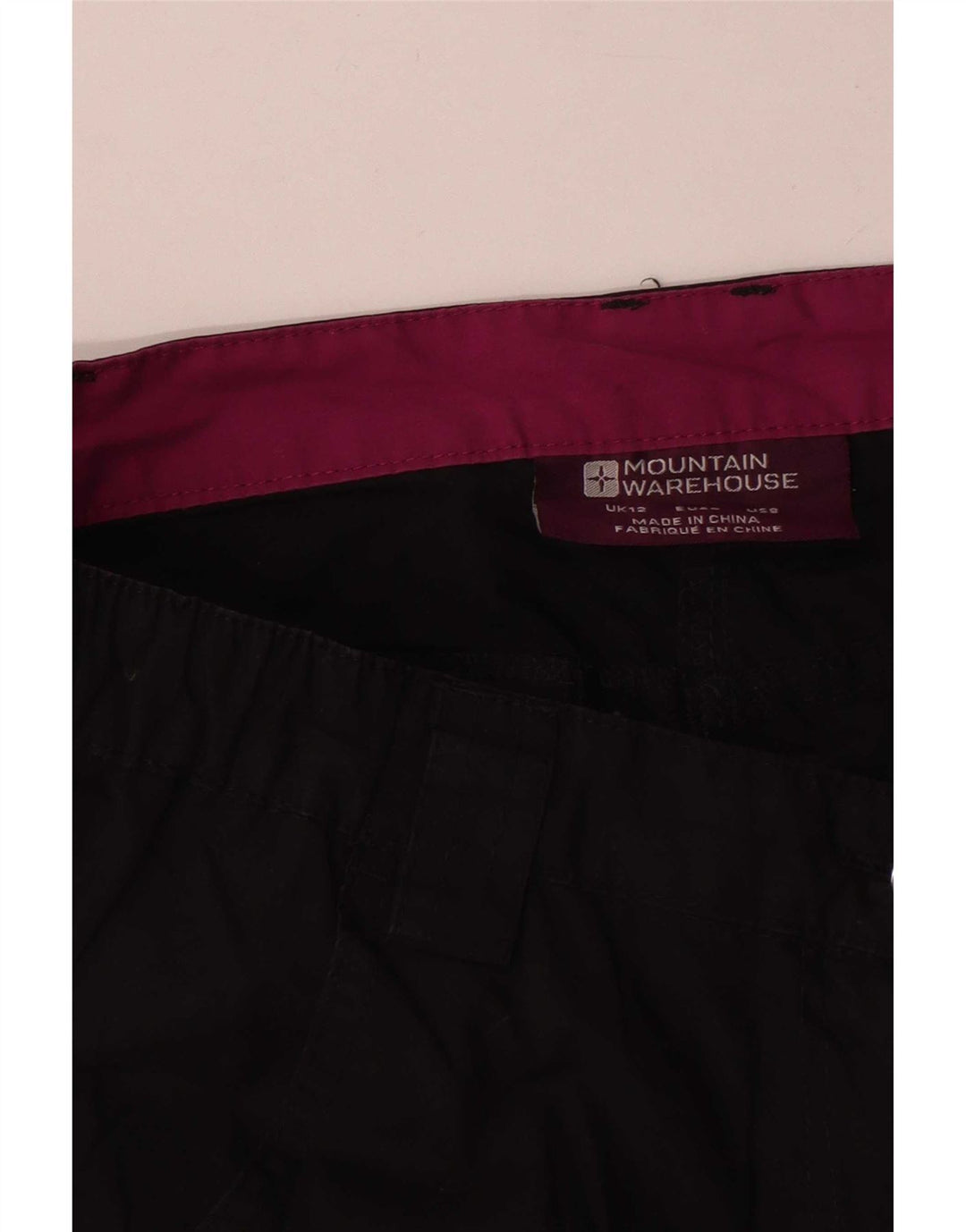 Mountain Warehouse Damen-Cargohose, UK 12, M, W34, L31, Schwarz
