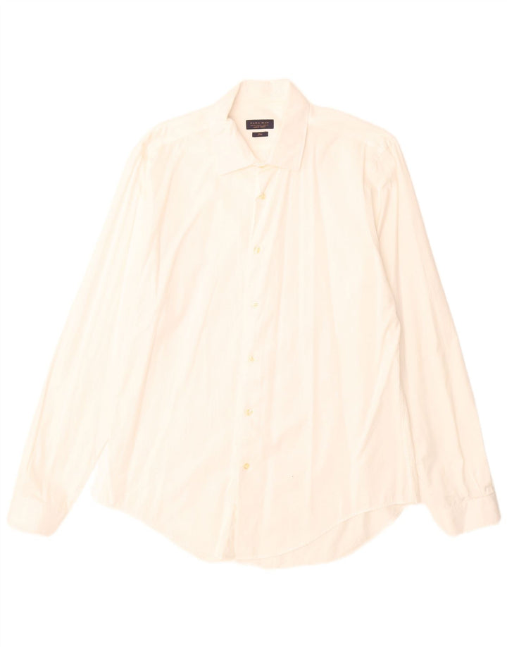 Zara Herren Slim Shirt XL Weiß