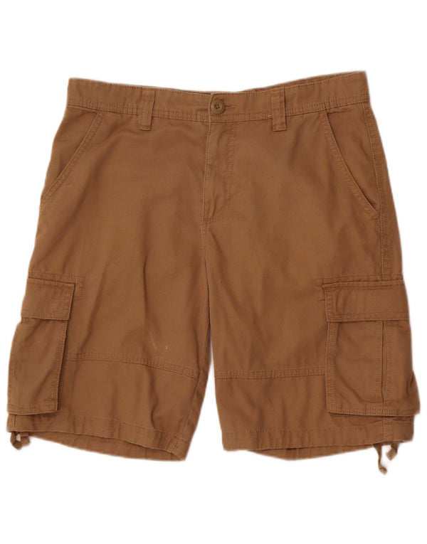 Terranova Herren Cargoshorts IT 48 Medium W33 Braune Baumwolle