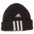 Adidas Jungen Mütze One Size Schwarz Gestreift Polyester