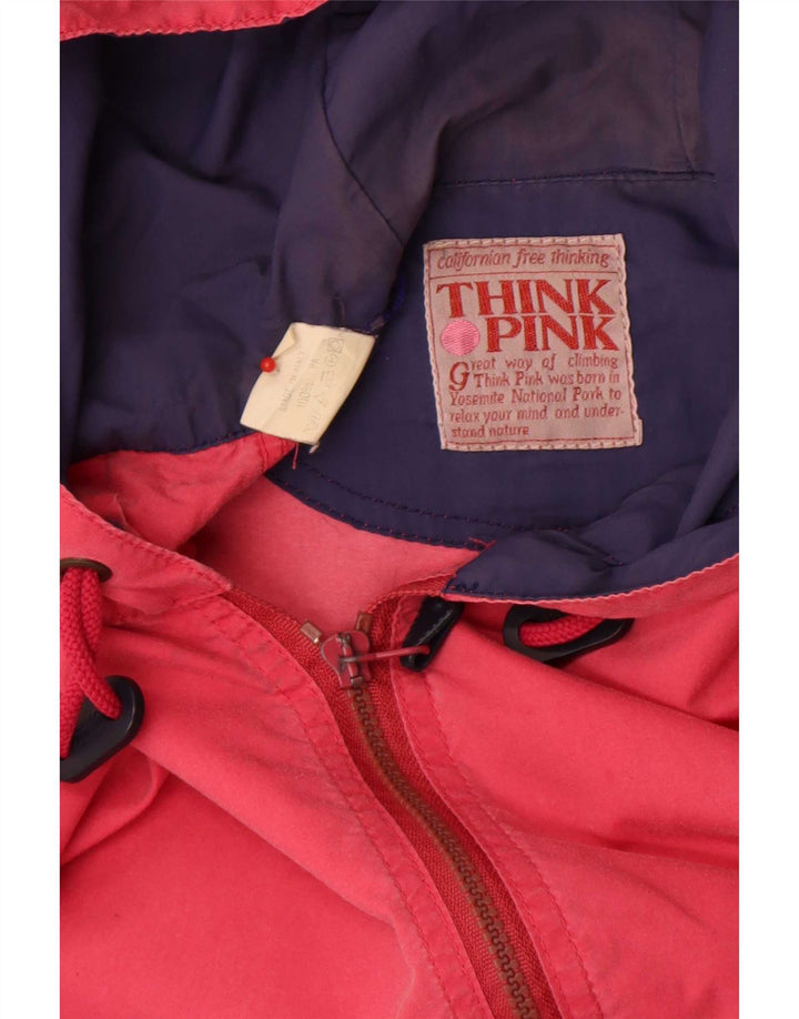 Think Pink Herren-Regenjacke mit Kapuze, IT 52 XL, Polyamid