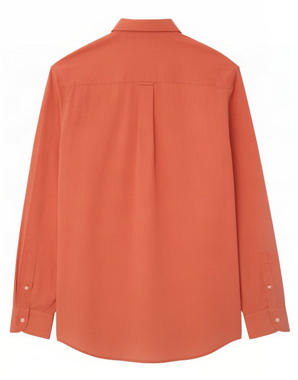 Chaps Herren-Hemd, groß, XL, Orange, Baumwolle