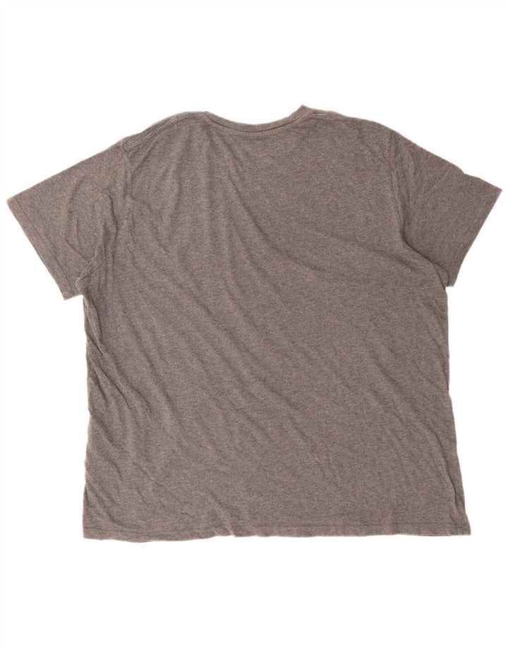 LEVI'S Herren-T-Shirt mit Grafik, 2XL, graue Baumwolle