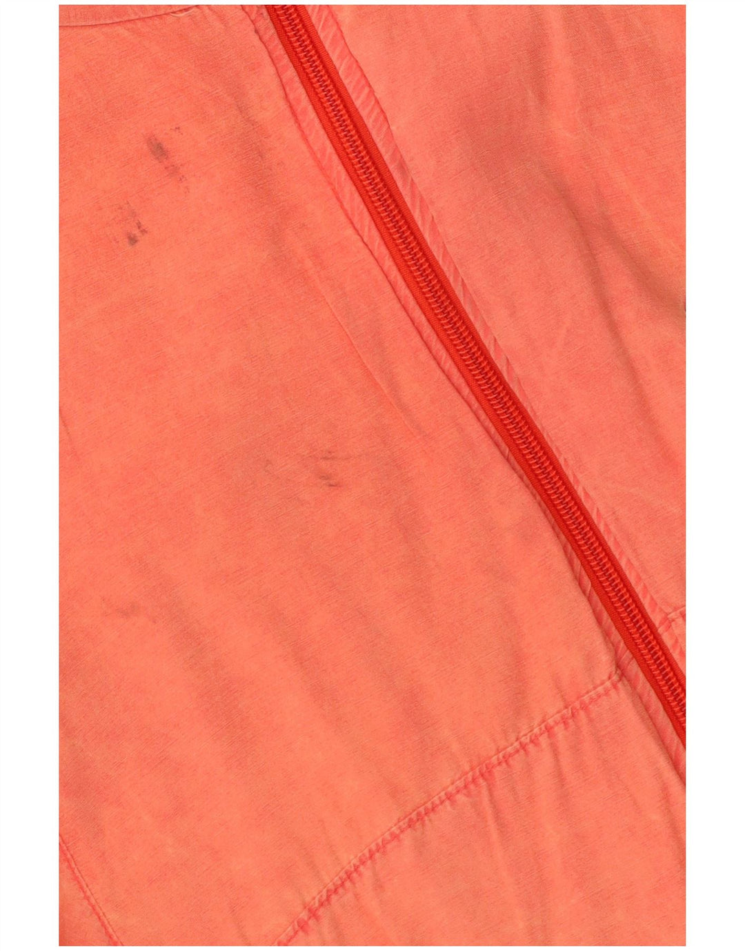 Vintage Herren-Trainingsanzug, IT 48, Mittelorange, Polyester