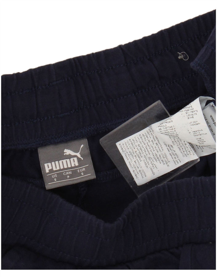 Puma Herren-Sportshorts, Größe S, marineblau, Baumwolle