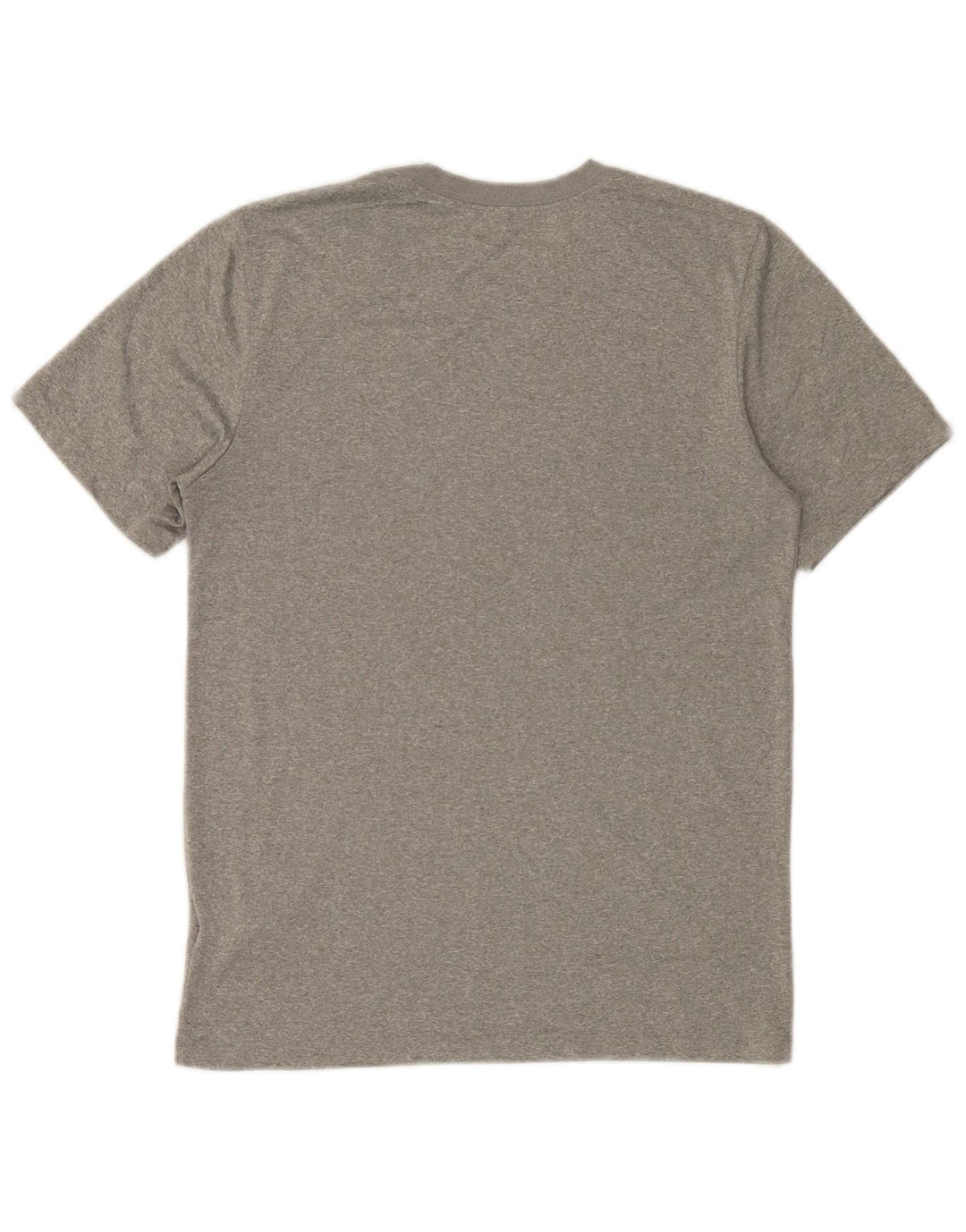 Nike Herren Dri Fit T-Shirt Top Small Grau geflecktes Polyester