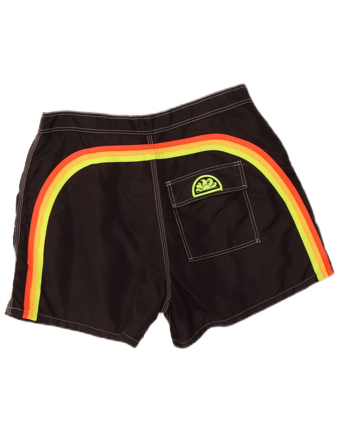 Sundek Herren-Badeshorts, groß, aus schwarzem Nylon