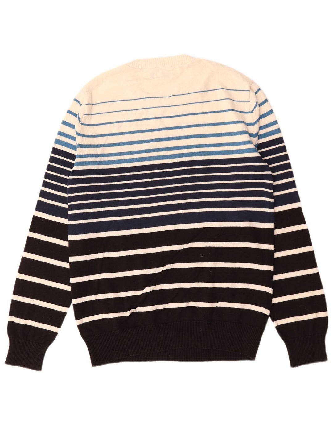 Jack & Jones Herren-Pullover mit Rundhalsausschnitt, Mittelschwarz, Colourblock-Baumwolle