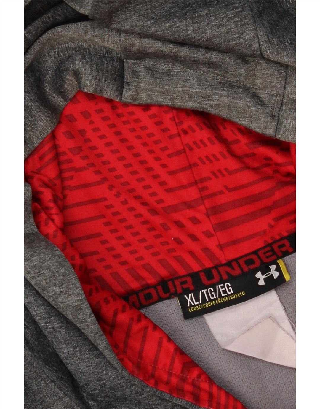 Under Armour Herren Graphic Hoodie Pullover XL Grau
