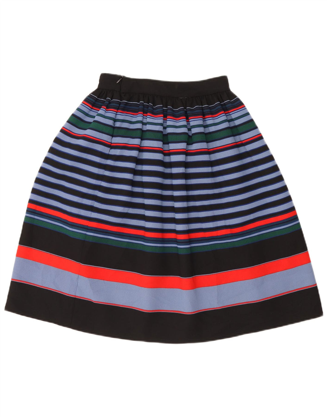 Zara Damen A-Linien-Rock XS W24 Mehrfarbig gestreift aus Polyester