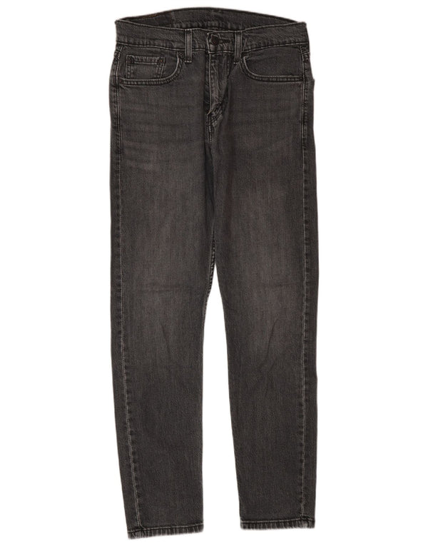 LEVI'S Herren 502 Hi-Ball Tapered Jeans W29 L30 Graue Baumwolle