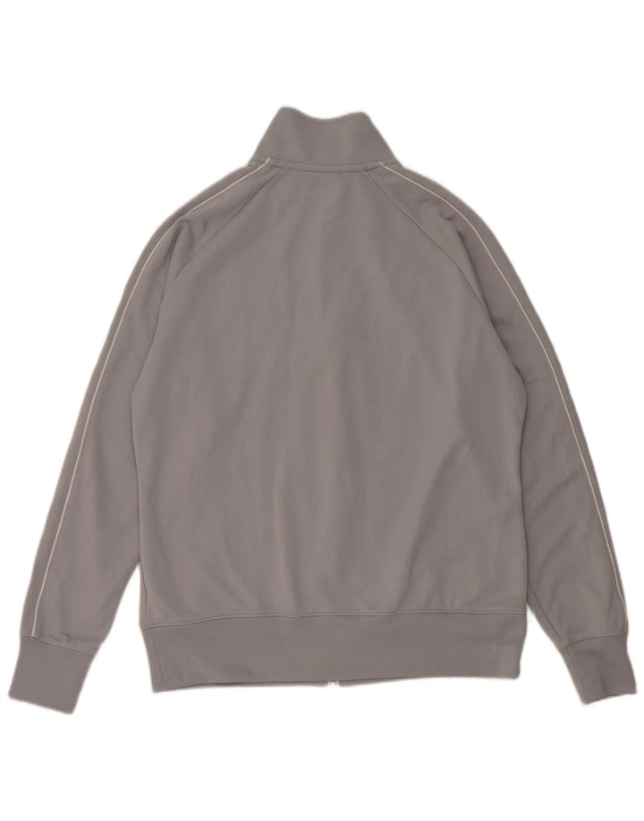 Nike Damen Graphic Trainingsanzug Top Jacke UK 18 XL Grau