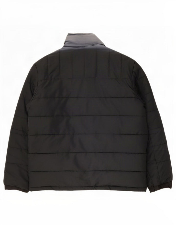 Marks & Spencer Damen Wattierte Jacke UK 44 2XL Schwarz Polyester