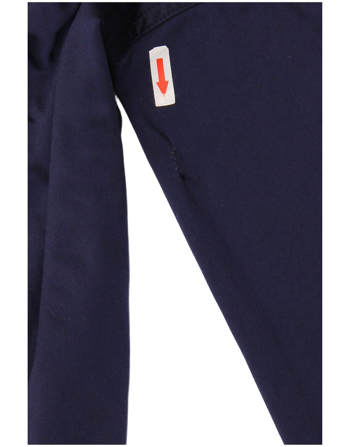 Diadora Herren-Trainingsanzugoberteil mit Grafik, Größe UK 40, Mittelmarineblau, Polyester