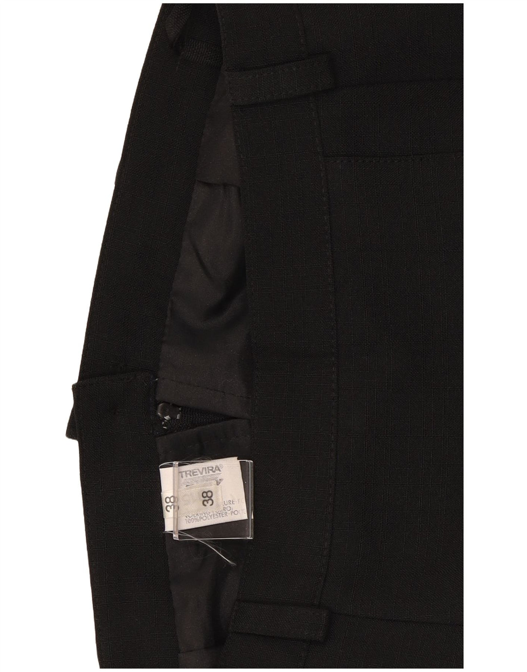 TREVIRA Womens Pencil Skirt EU 38 Medium W28 Black Polyester Classic