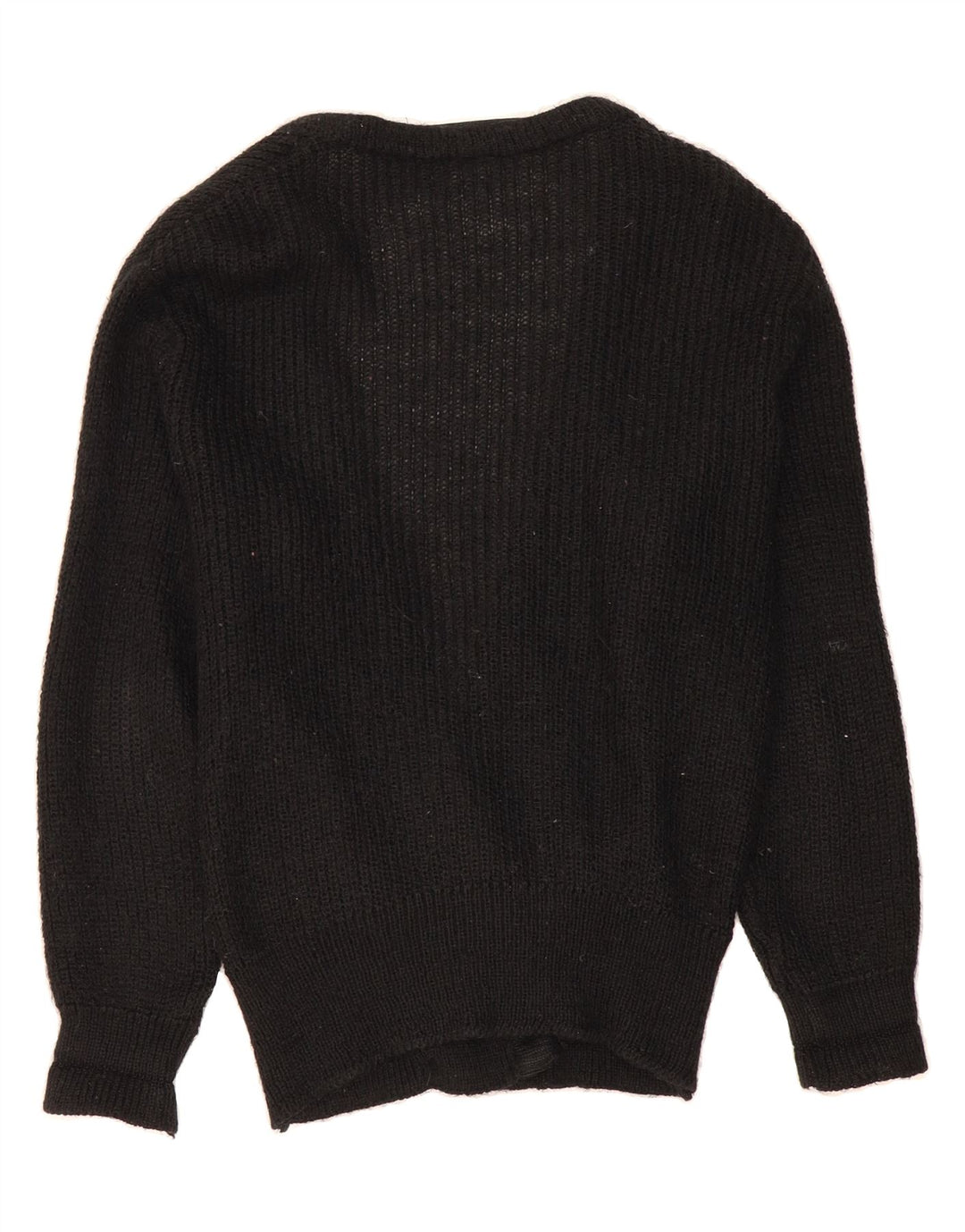 VINTAGE Womens Cardigan Sweater UK 18 XL Black Vintage Vintage and Second-Hand Vintage from Messina Hembry 