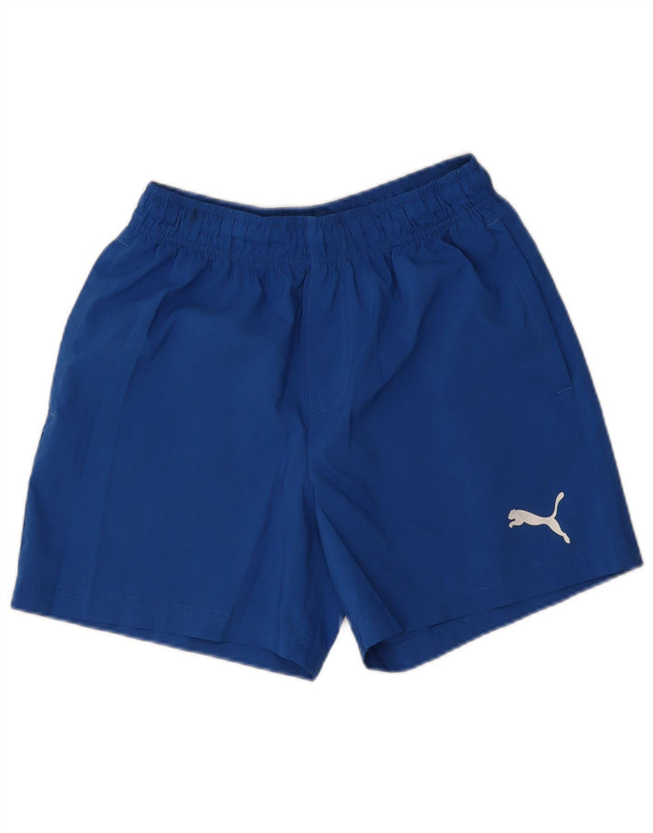 Puma Herren Sport Shorts Small Blau Polyester