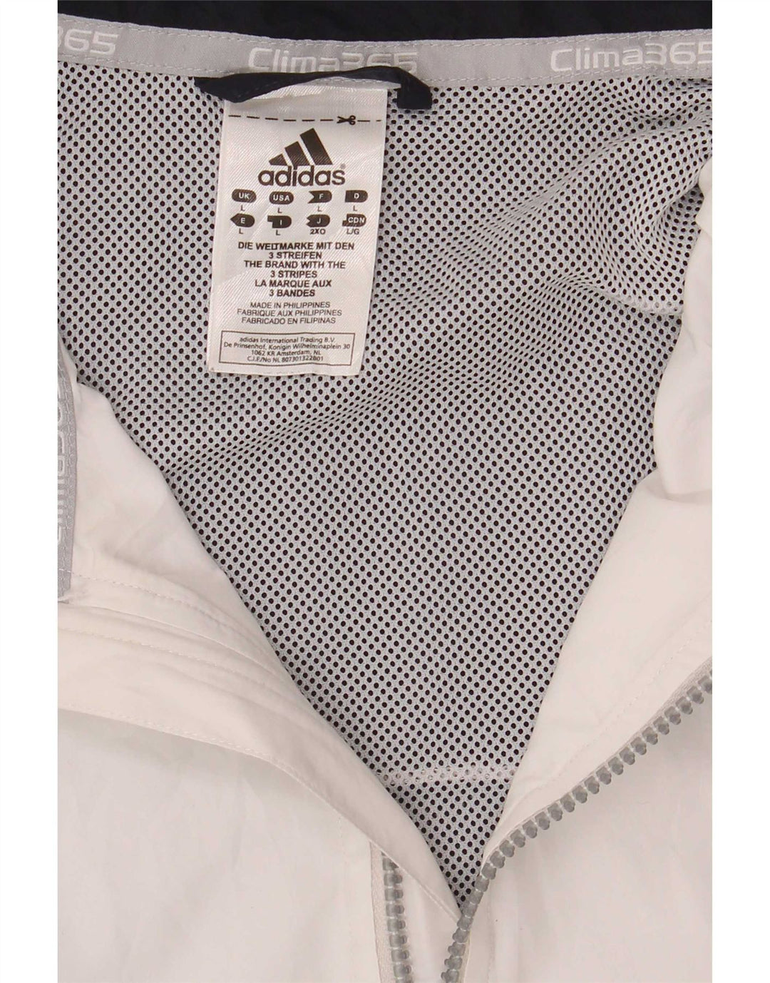 Adidas Herren Climacool Trainingsanzug-Top-Jacke, groß, Marineblau, Farbblock