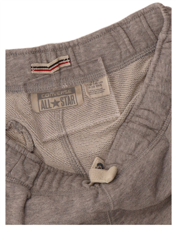 CONVERSE All Star Sportshorts für Jungen, 8–9 Jahre, graue Baumwolle