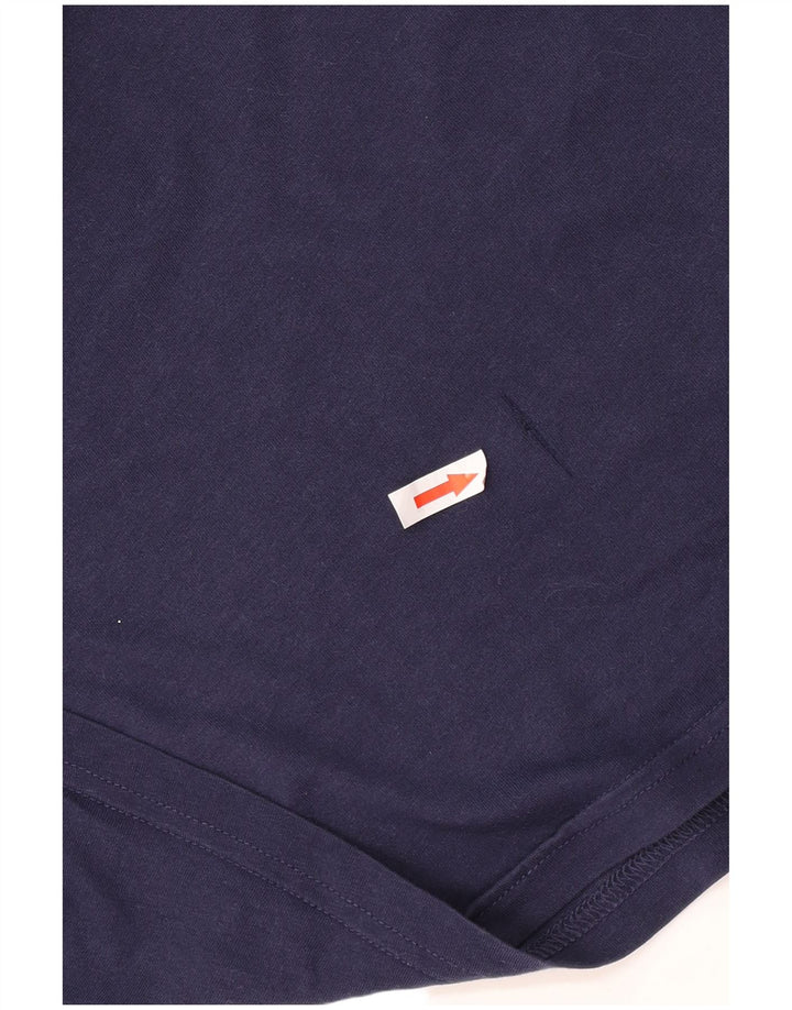 Puma Herren Grafik T-Shirt Top Large Marineblau