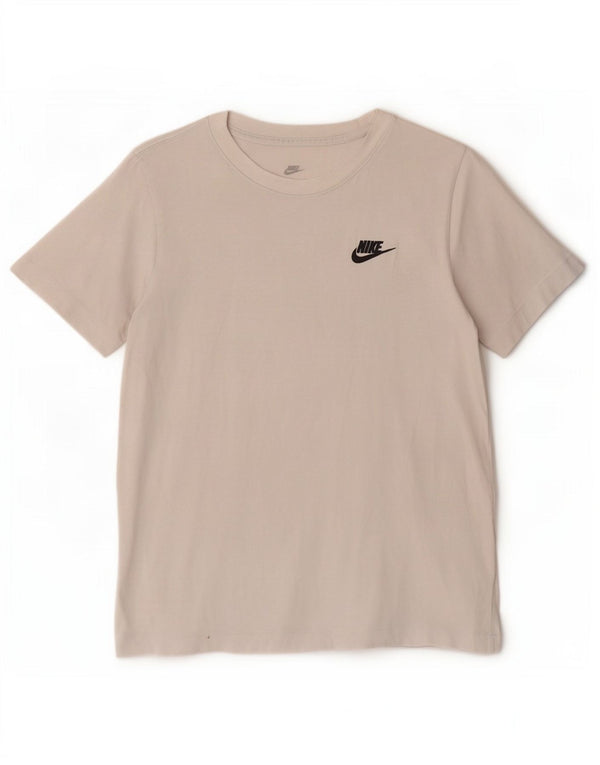 Nike T-Shirt für Jungen, 12–13 Jahre, Größe L, weiße Baumwolle