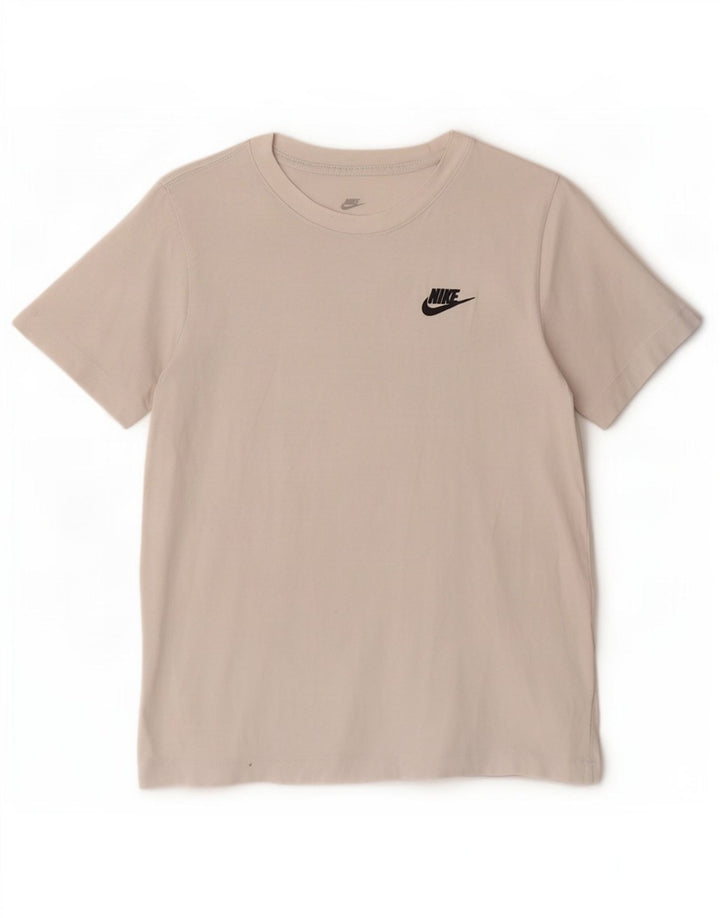 Nike T-Shirt für Jungen, 12–13 Jahre, Größe L, weiße Baumwolle