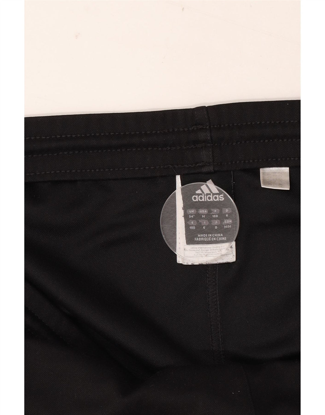 Adidas Herren Climalite Graphic Trainingshose, groß, aus schwarzem Polyester