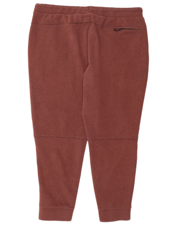 Russell Athletic Herren-Trainingshose, Jogginghose, XL, Burgunderrot, Polyester