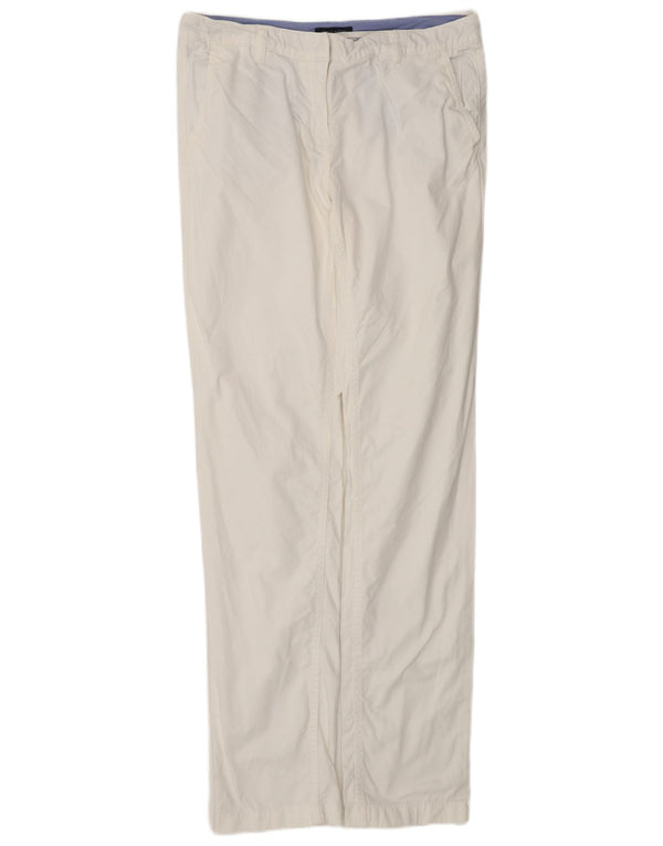 Tommy Hilfiger Damen Straight Chino-Hose US 8 Medium W30 L33 Weiß