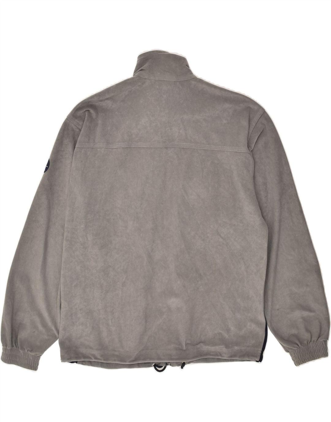 DIADORA Mens Fleece Tracksuit Top Jacket UK 36 Small Grey Polyester Vintage Diadora and Second-Hand Diadora from Messina Hembry 
