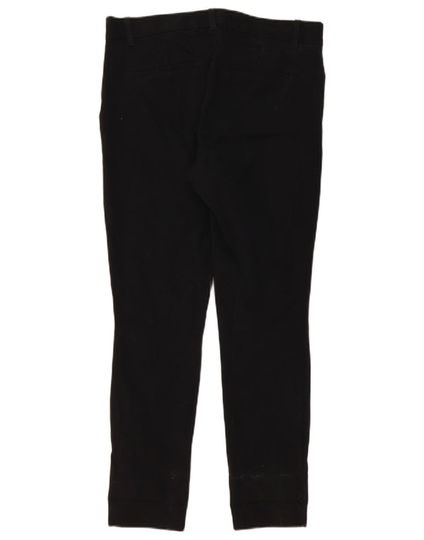 Gap Damen Skinny Chino-Hose US 6 Medium W32 L27 Schwarze Baumwolle