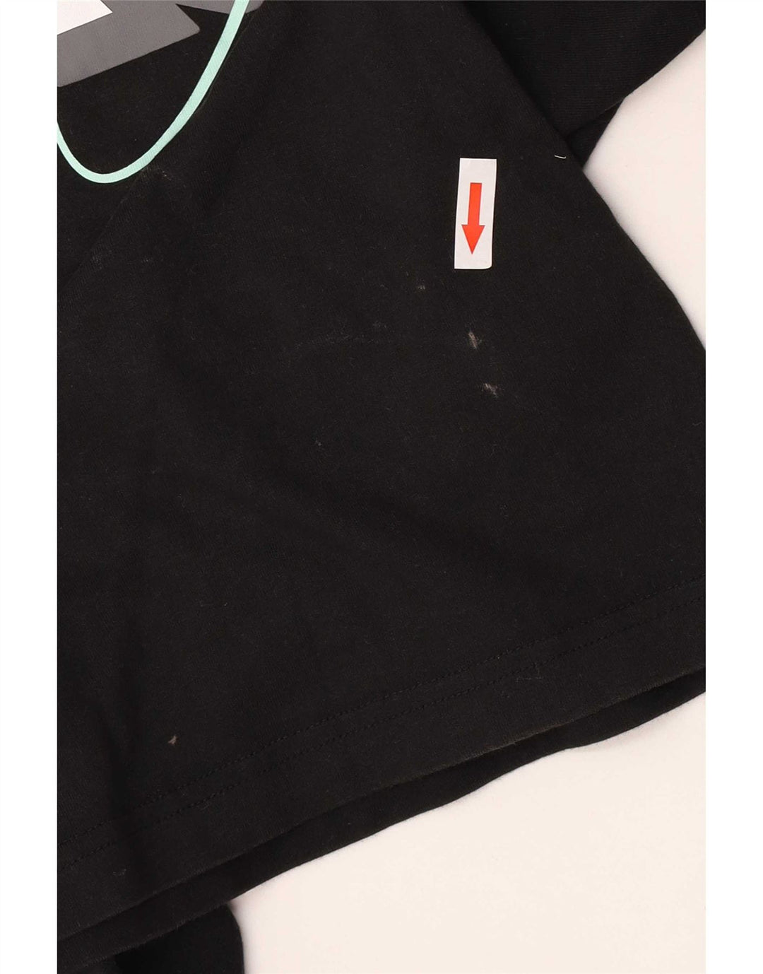 Adidas Herren Grafik T-Shirt Top Medium Schwarz Baumwolle