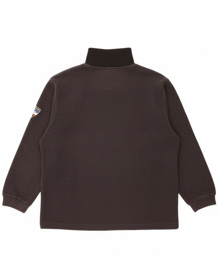 Cape Horn Herren-Sweatshirt mit Reißverschluss, XL, Schwarz, Polyester