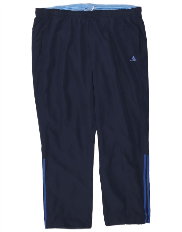 Adidas Herren Climalite Trainingshose 2XL Marineblau Polyester