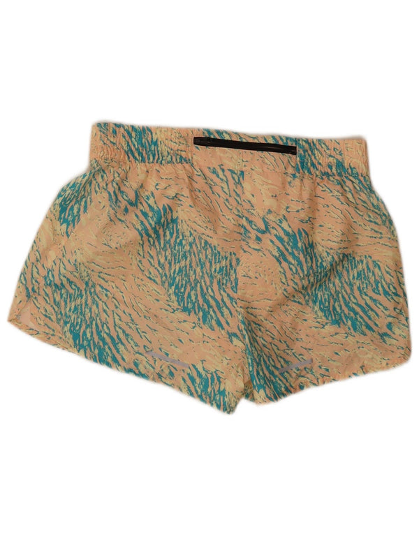 The North Face Damen Sportshorts UK 10 Small Pink Animal Print Polyester