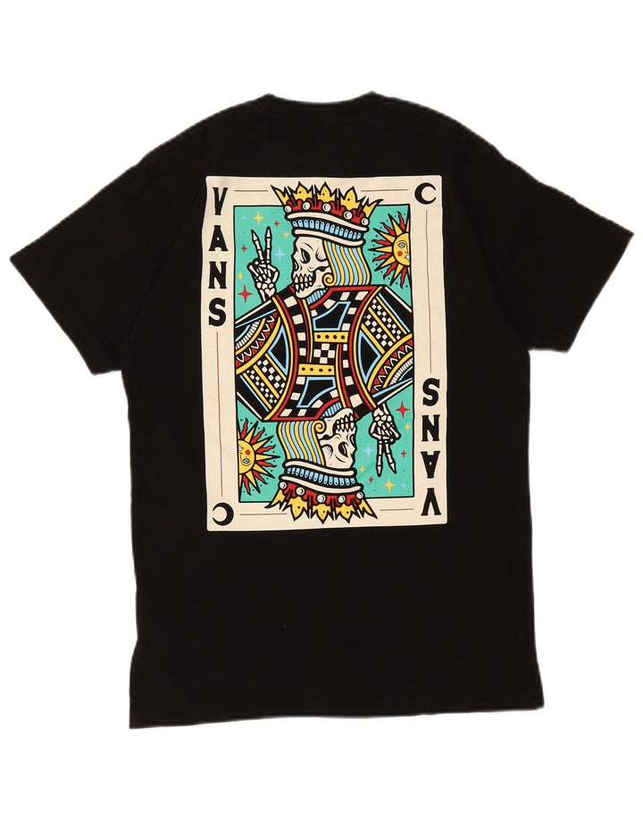Vans Herren-T-Shirt mit klassischer Passform, Grafik, Größe S, Schwarz, Baumwolle